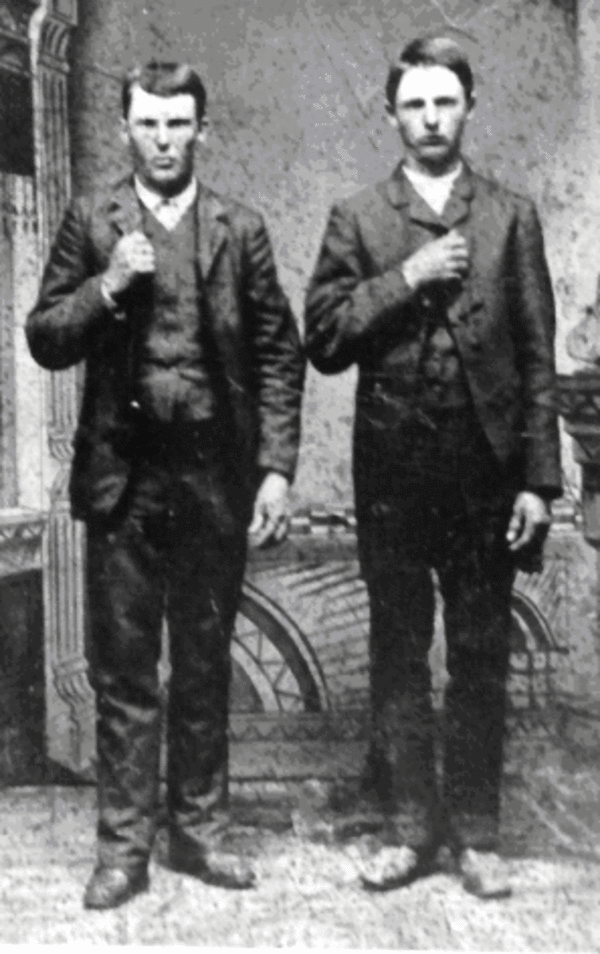 History of Gunfighters: Jesse and Frank James - by F.M. Light and Sons | History of the Wild West`