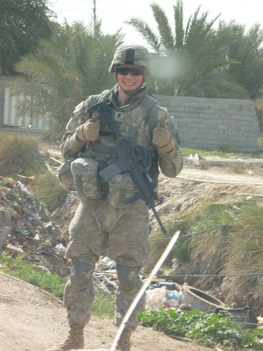 How do you celebrate the 4h of July? | Picture from Fan | Soldier in Iraq | F.M. Light and Sons | Steamboat Springs, CO| 
