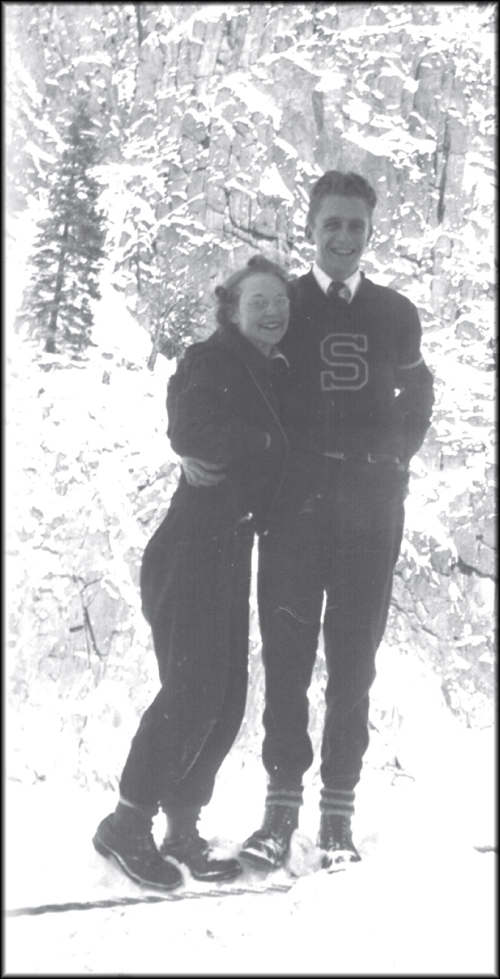 Lloyd and Annabeth Lockhart, Skiing