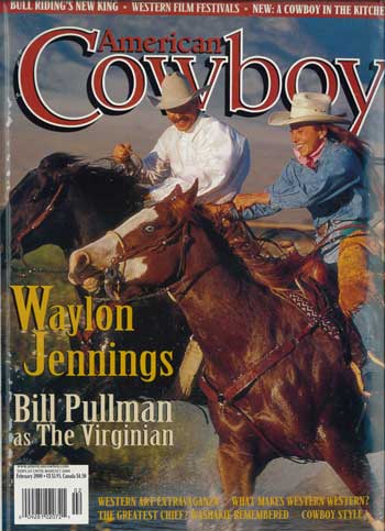 American Cowboy Magazine Cover, February 2000