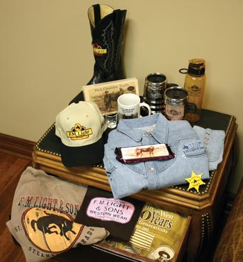 100th Anniversary Merchandise from F.M. Light and Sons in Steamboat Springs, CO