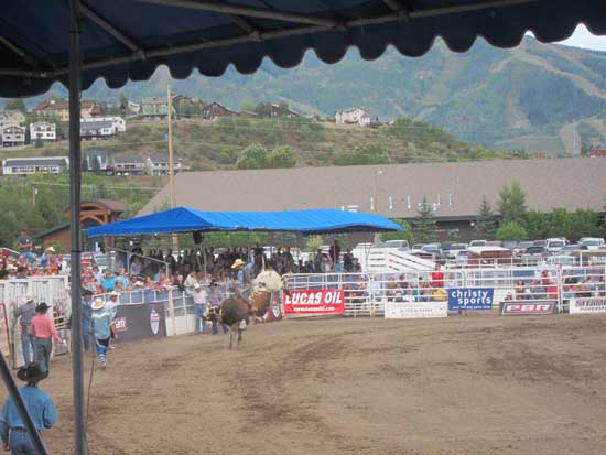 Steamboat Springs Pro Rodeo - Bull Rider