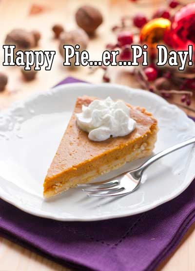 National Pie...er...Pi Day 