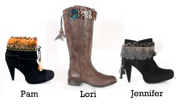 Boot Dazzles - Trim for your boots - carried at F.M. Light and Sons in Steamboat Springs, CO | Western Wear | Styles: Pam, Lori and Jennifer